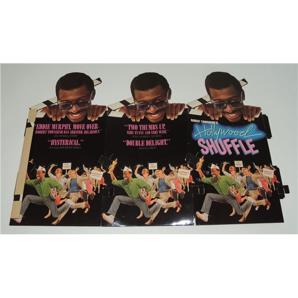 #672 VHS STORE DISPLAY HOLLYWOOD SHUFFLE EDDIE