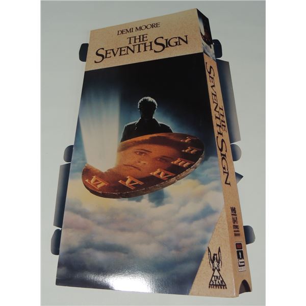 #677 THE SEVENTH SIGN 3D HORROR MOVIE DISPLAY