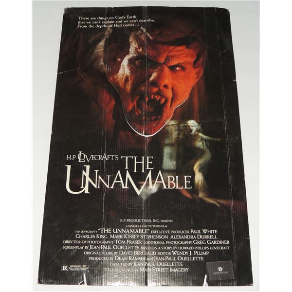 #678 HORROR DISPLAY H.P. LOVECRAFTS THE UNNAMABLE