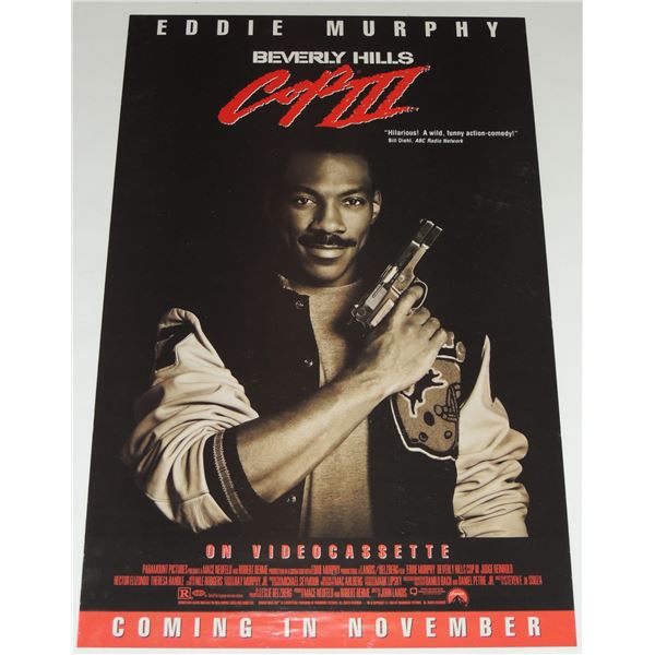 #681 MOVIE POSTER BEVERLY HILLS COP III 1994