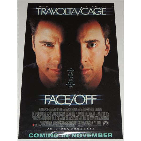 #683 MOVIE POSTER FACE OFF 1997 NICOLAS CAGE