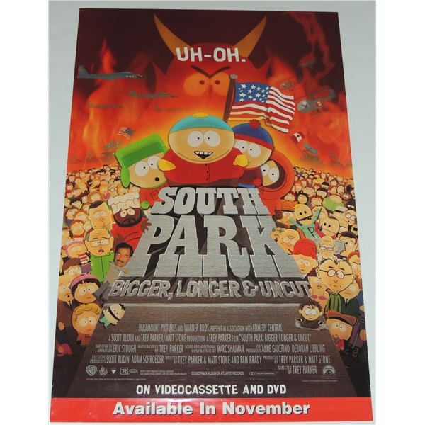 #698 MOVIE POSTER SOUTH PARK THE MOVIE