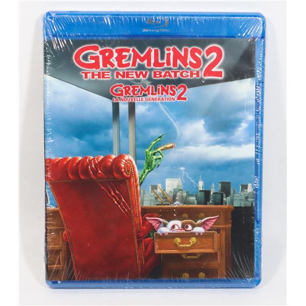 #720 SEALED BLUE-RAY GREMLINS 2 THE NEW BATCH