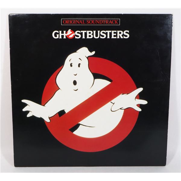 #732 VINYL RECORD  SOUNDTRACK GHOSTBUSTERS