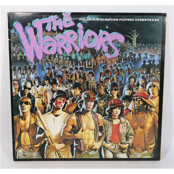 #737 VINYL RECORD THE WARRIORS MOVIE SOUNDTRACK