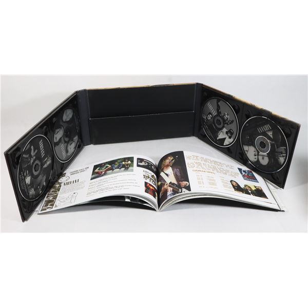 #742 CD BOXED SET NIRVANA WITH THE LIGHTS OUT