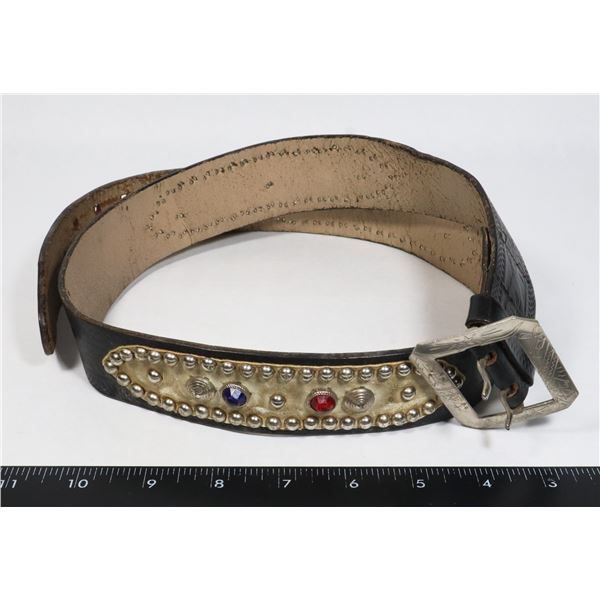 #793 WILD WEST THIN GUN BELT  FOR CAP GUN 1950'S