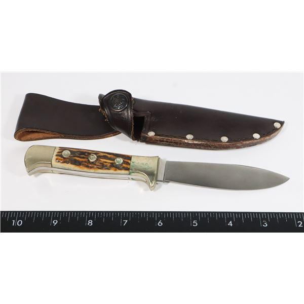 #805 HUBERTUS SOLINGEN WEST GERMAN KNIFE +SHEATH