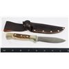 Image 1 : #805 HUBERTUS SOLINGEN WEST GERMAN KNIFE +SHEATH
