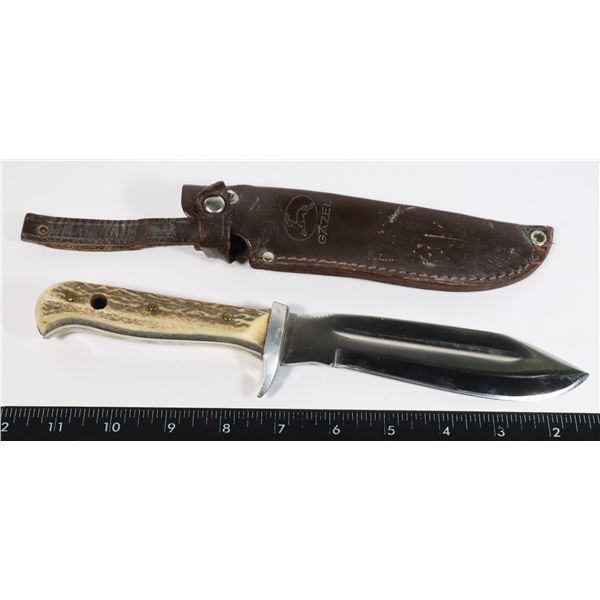 #806 PREMIER'S ORIGINAL GAZEL HUNTER KNIFE GERMAN