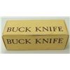 Image 5 : #821 BOCKED BUCK KNIFE MODEL 110 W/ SHEATH USA