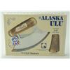 Image 1 : #823 BOXED ULU KNIFE MADE IN ALASKA USA 1993