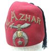 Image 1 : #842 AL AZHAR SHRINER FEZ HAT VINTAGE CANADA