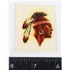 Image 1 : #850 VINTAGE DECAL FIRST NATIONS DESIGN 1900'S FOR
