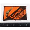 Image 1 : #853 VINTAGE LYMAN PRODUCTS FOR SHOOTERS PATCH