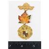 Image 1 : #883 ANCIENT ORDER OF FORESTERS  1927 MEDAL CANADA