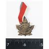 Image 1 : #890 CANADIAN 1927 FEDERATION PIN BADGE W/RIBBON