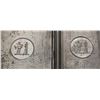 Image 2 : #894 RARE STERLING SLIVER MARKED SET ENGLISH 1800S