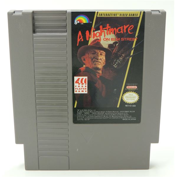 NINTENDO NES GAME LJN A NIGHTMARE ON ELM STREET