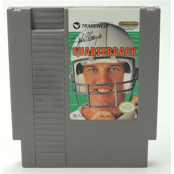 NINTENDO NES GAME JOHN ELWAY'S QUARTERBACK