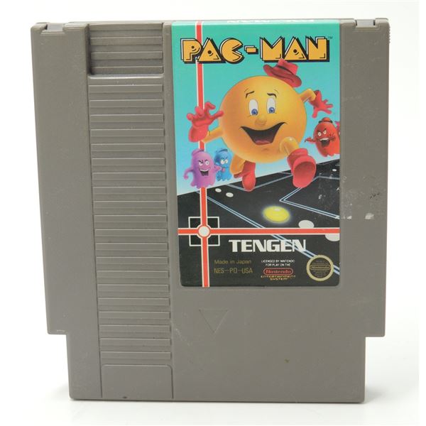 NINTENDO NES GAME PAC-MAN PACMAN PAC MAN