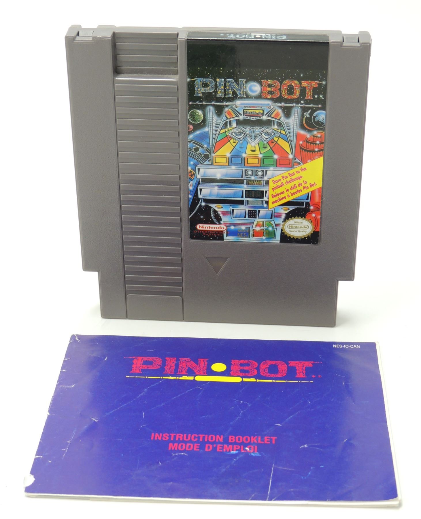 NINTENDO NES GAME PIN BOT W/ INSTRUCTIONS