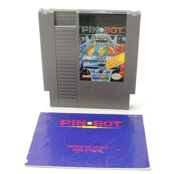 NINTENDO NES GAME PIN BOT W/ INSTRUCTIONS