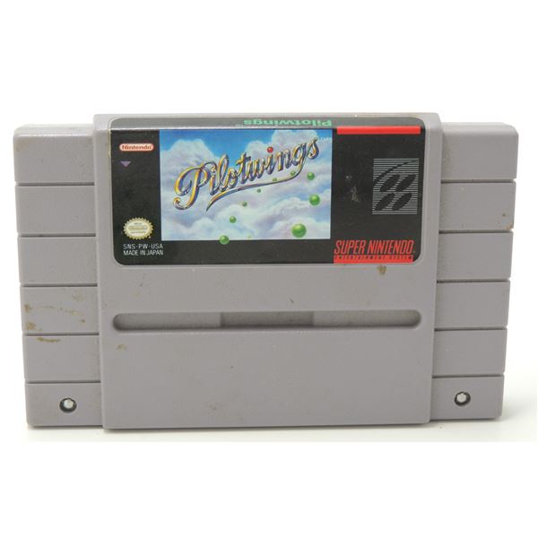SUPER NINTENDO SNES GAME PILOTWINGS