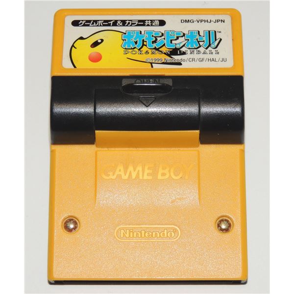 JAPANESE POKEMON PINBALL NINTENDO GAME BOY