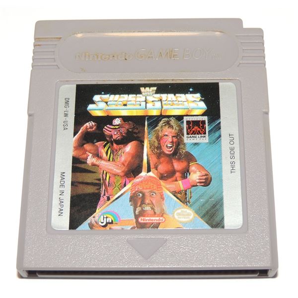 NINTENDO GAME BOY GAME WF SUPER STARS WWF