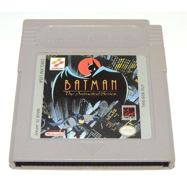 GAME BOY GAME BATMAN THE ANIMATED SERIES