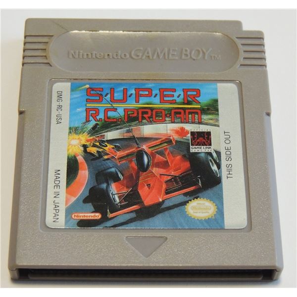 NINTENDO GAME BOY GAME SUPER RC PRO-AM