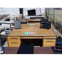 60in x 36in 6 DRAWER DESK