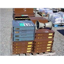 PALLET OF LAWSON AND J&J SALES CABINETS WITH CONTENTS