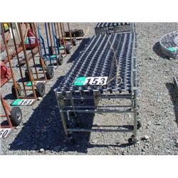 CONIVEYIT, INC. 24in. X 12ft. PORTABLE ROLLER CONVEVOR, s/n N/A: