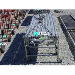 CONIVEYIT, INC. 24in. X 12ft. PORTABLE ROLLER CONVEVOR, s/n N/A: