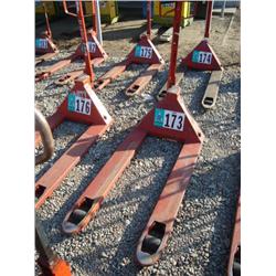 BETTER LIFT L2300 HYDRAULIC PALLET JACK, s/n N/A: