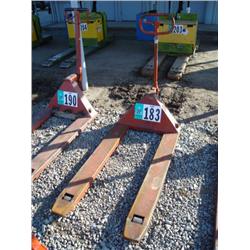 BETTER LIFT L2300 HYDRAULIC PALLET JACK, s/n N/A: