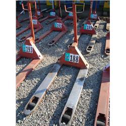 BETTER LIFT L2300 HYDRAULIC PALLET JACK, s/n N/A: