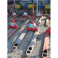 BETTER LIFT L2300 HYDRAULIC PALLET JACK, s/n N/A:
