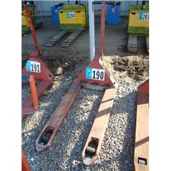 BETTER LIFT L2300 HYDRAULIC PALLET JACK, s/n N/A: