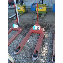 BETTER LIFT L2300 HYDRAULIC PALLET JACK, s/n N/A: