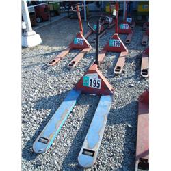 BETTER LIFT L2300 HYDRAULIC PALLET JACK, s/n N/A: