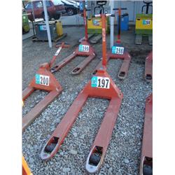 BETTER LIFT L2300 HYDRAULIC PALLET JACK, s/n N/A: