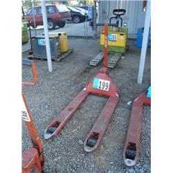 BETTER LIFT L2300 HYDRAULIC PALLET JACK, s/n N/A: