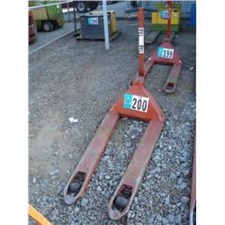 BETTER LIFT L2300 HYDRAULIC PALLET JACK, s/n N/A: