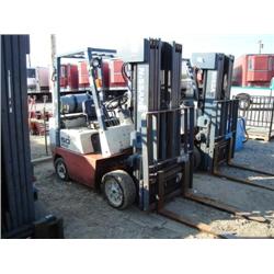 NISSAN 50 OPTIMUM CPJ02A25PV WAREHOUSE FORKLIFT, s/n CP02-9P5985: