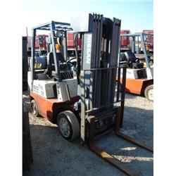 NISSAN 50 OPTIMUM CPJ02A25PV WAREHOUSE FORKLIFT, s/n CP02-9P5993: