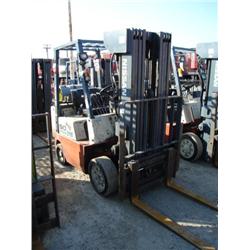 NISSAN 50 OPTIMUM CPJ02A25PV WAREHOUSE FORKLIFT, s/n CP02-9P0858:
