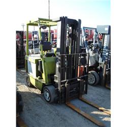 CLARK ECS25 WAREHOUSE FORKLIFT, s/n E357-0092-7755FB: